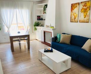 Living room of Flat to rent in Sitges  with Air Conditioner and Terrace