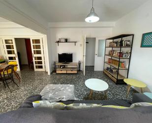 Living room of Flat to share in  Albacete Capital  with Terrace and Balcony