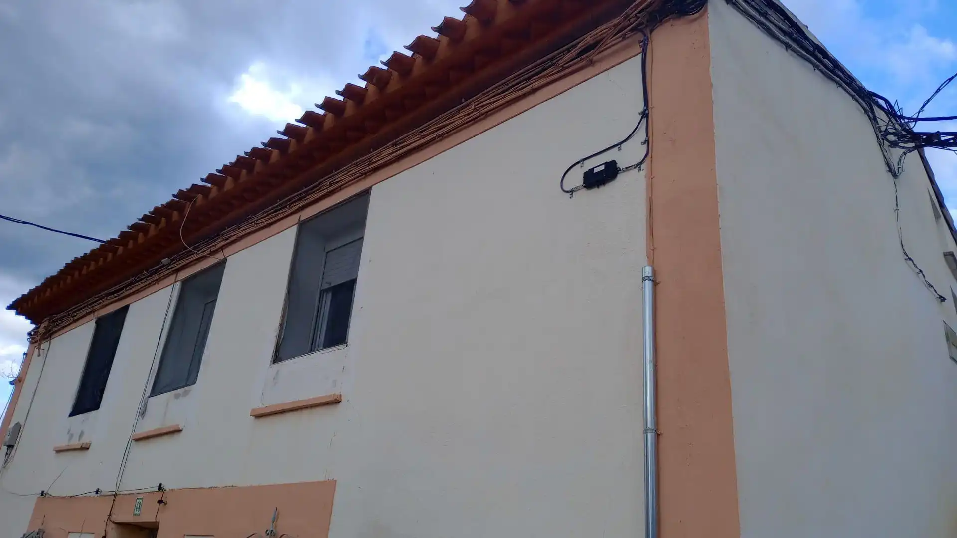 Vista exterior de Casa adosada en venta en Andosilla con Terraza
