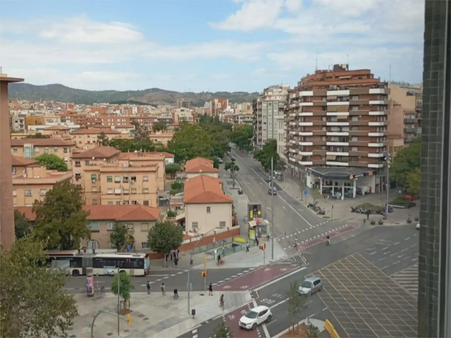 Zimmer in Avinguda Meridiana, 245, Navas Außenansicht von Wohnung zur untervermieten in Barcelona mit Heizung, Parkett und Terrasse