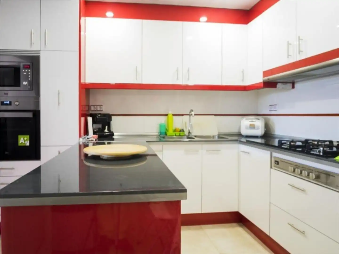 Zimmer in Avinguda Meridiana, 245, Navas Küche von Wohnung zur untervermieten in Barcelona mit Heizung, Parkett und Terrasse