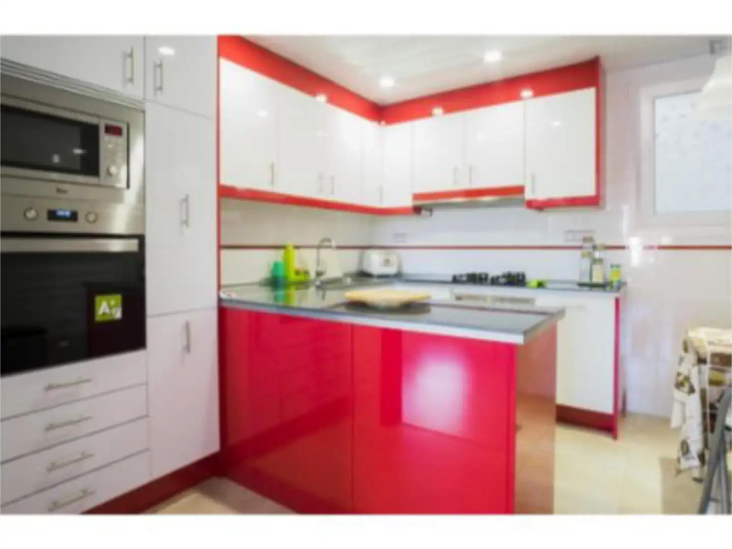Zimmer in Avinguda Meridiana, 245, Navas Küche von Wohnung zur untervermieten in Barcelona mit Heizung, Parkett und Terrasse