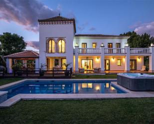 Garden of House or chalet for sale in Marbella  with Air Conditioner, Terrace and Swimming Pool