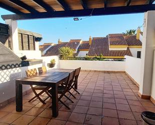 Terrasse von Einfamilien-Reihenhaus miete in Manilva mit Klimaanlage, Heizung und Terrasse