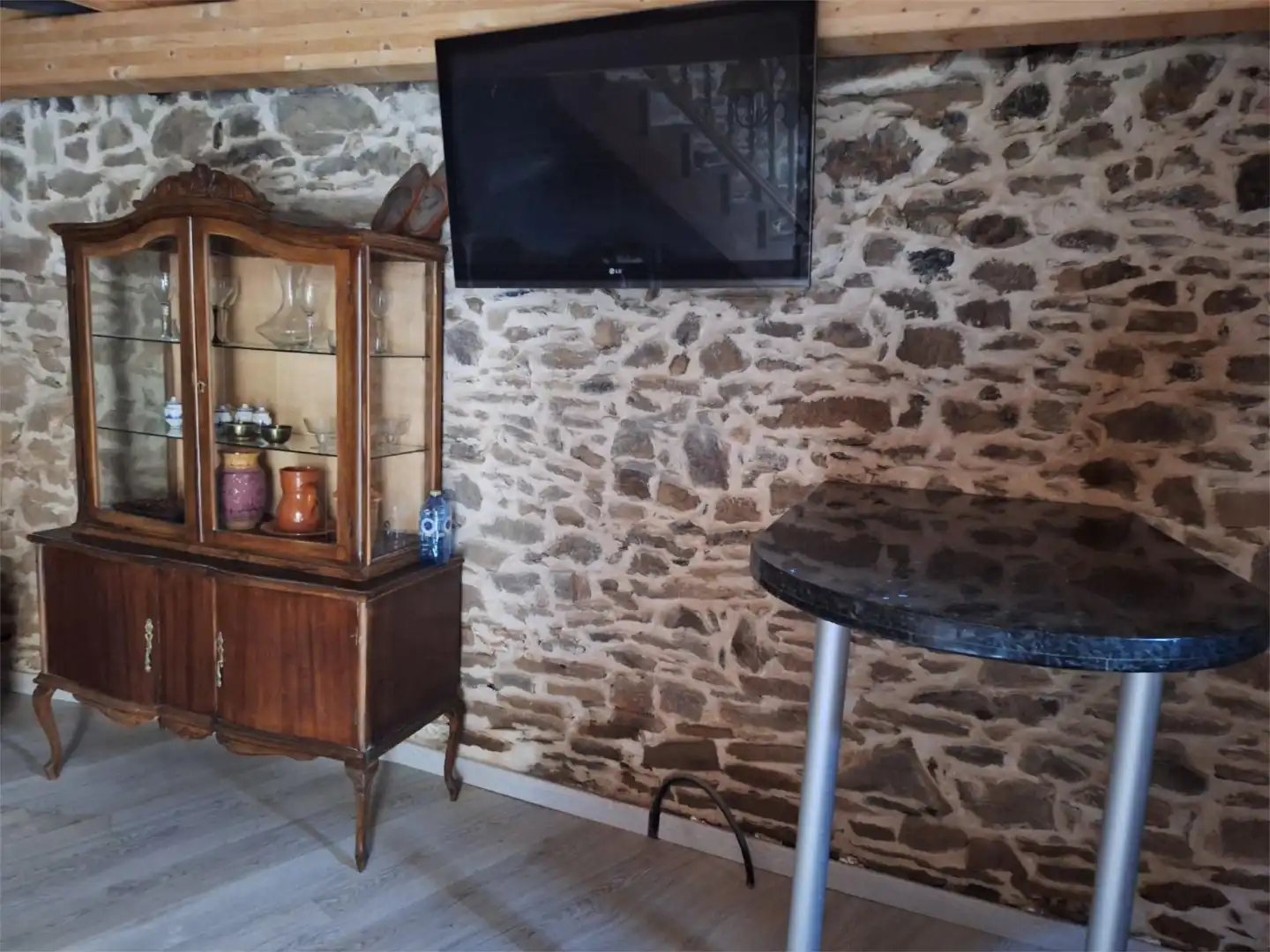 Wohnzimmer von Wohnung zum Verkauf in Fabero mit Privatgarten