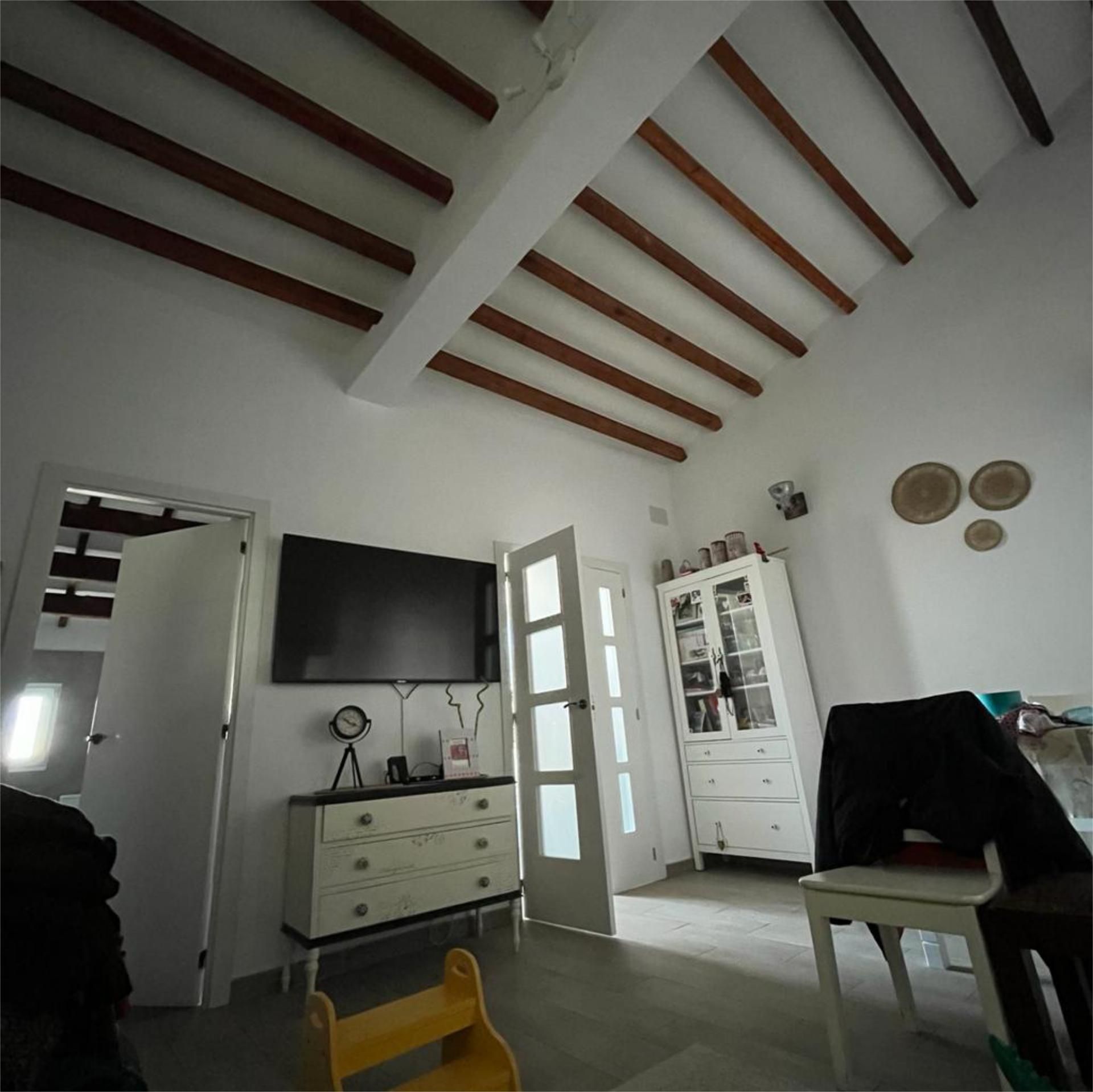 Living room of Single-family semi-detached for sale in Sant Lluís  with Air Conditioner and Terrace
