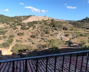 Vista exterior de Casa o xalet en venda en Morella amb Balcó