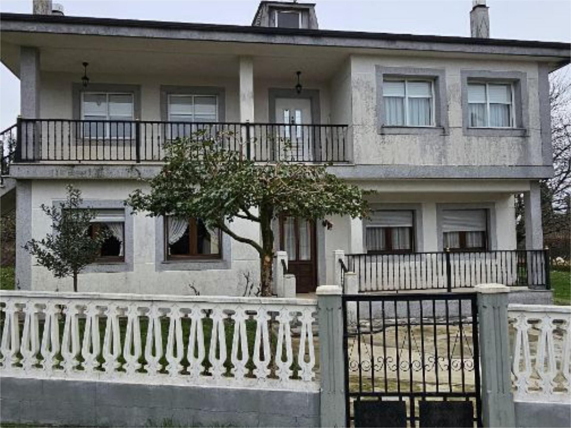 Exterior view of House or chalet for sale in O Pino   with Balcony