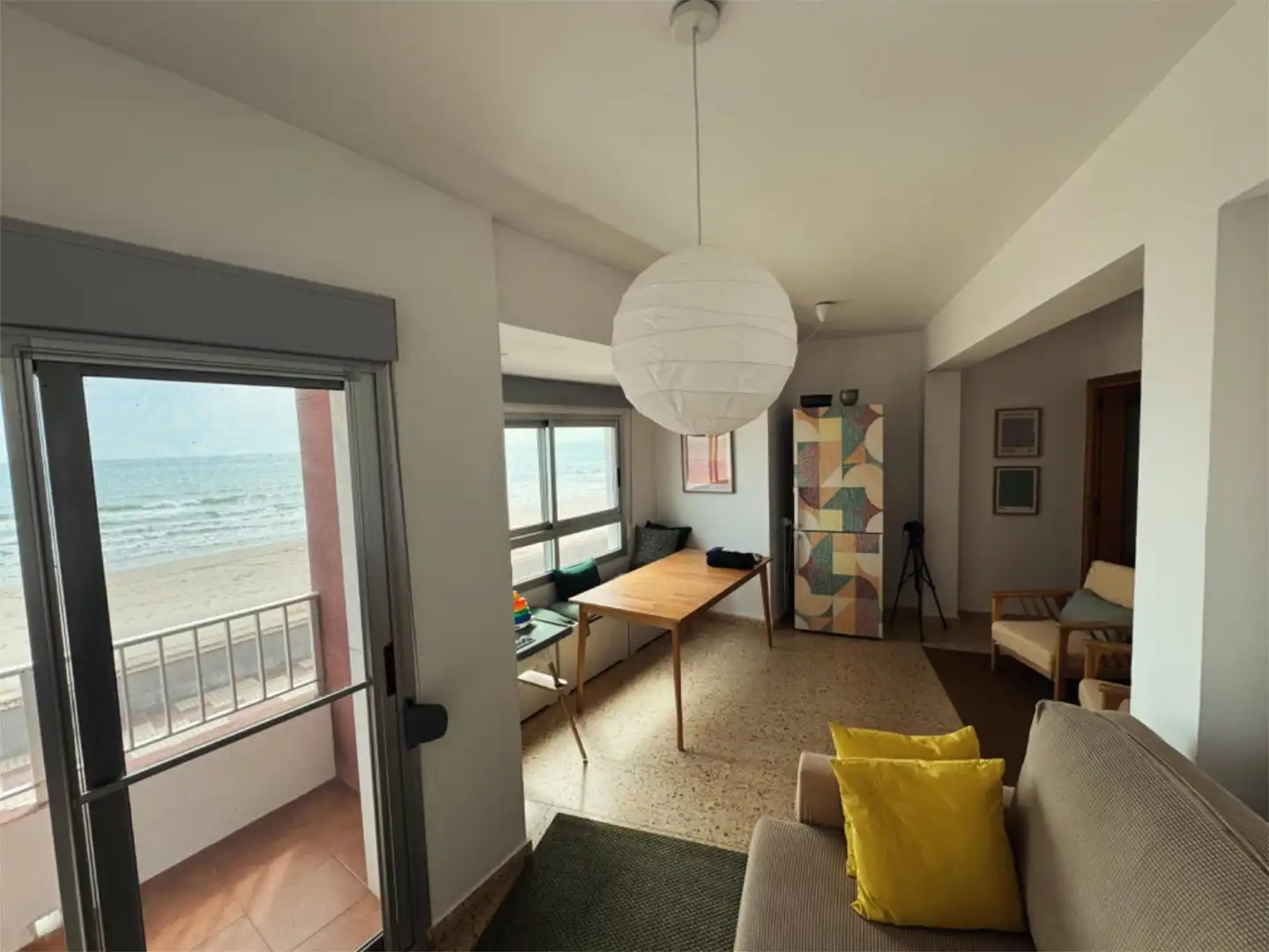 Flat for rent in Carrer del Mestre Navarro, 1, Les Palmeres Living room of Flat for rent in Sueca with Storage room, Furnished and Balcony