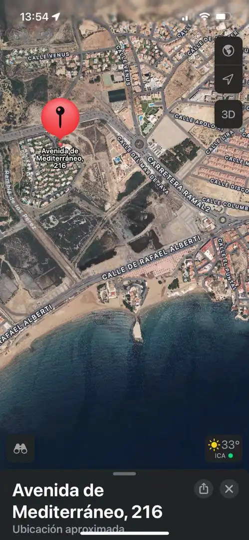 Piso en venta en Avenida del Mediterráneo, 173, San Juan de los Terreros Piso en venta en Pulpí con Aire acondicionado