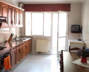 Kitchen of Flat for sale in A Pontenova    with Balcony