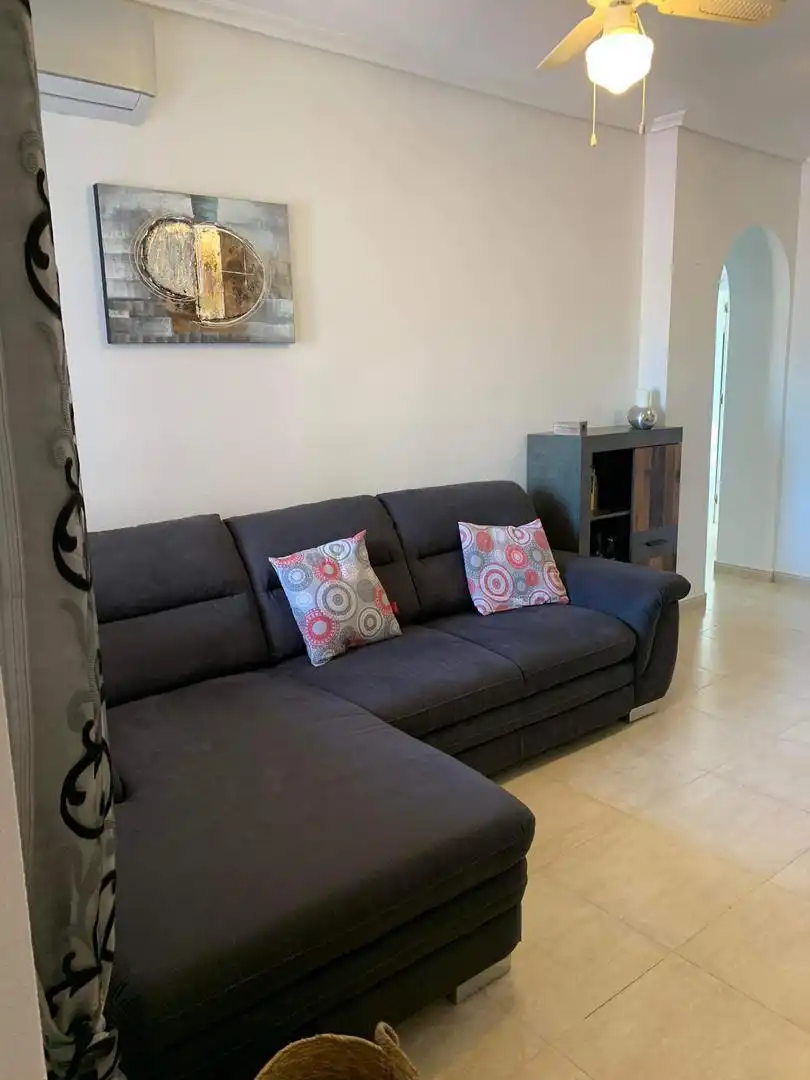 Flat for sale in Calle Lagunas de Ruidera, 840, La Florida Living room of Flat for sale in Orihuela with Air Conditioner, Terrace and Swimming Pool