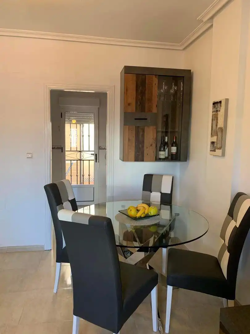 Flat for sale in Calle Lagunas de Ruidera, 840, La Florida Dining room of Flat for sale in Orihuela with Air Conditioner, Terrace and Swimming Pool