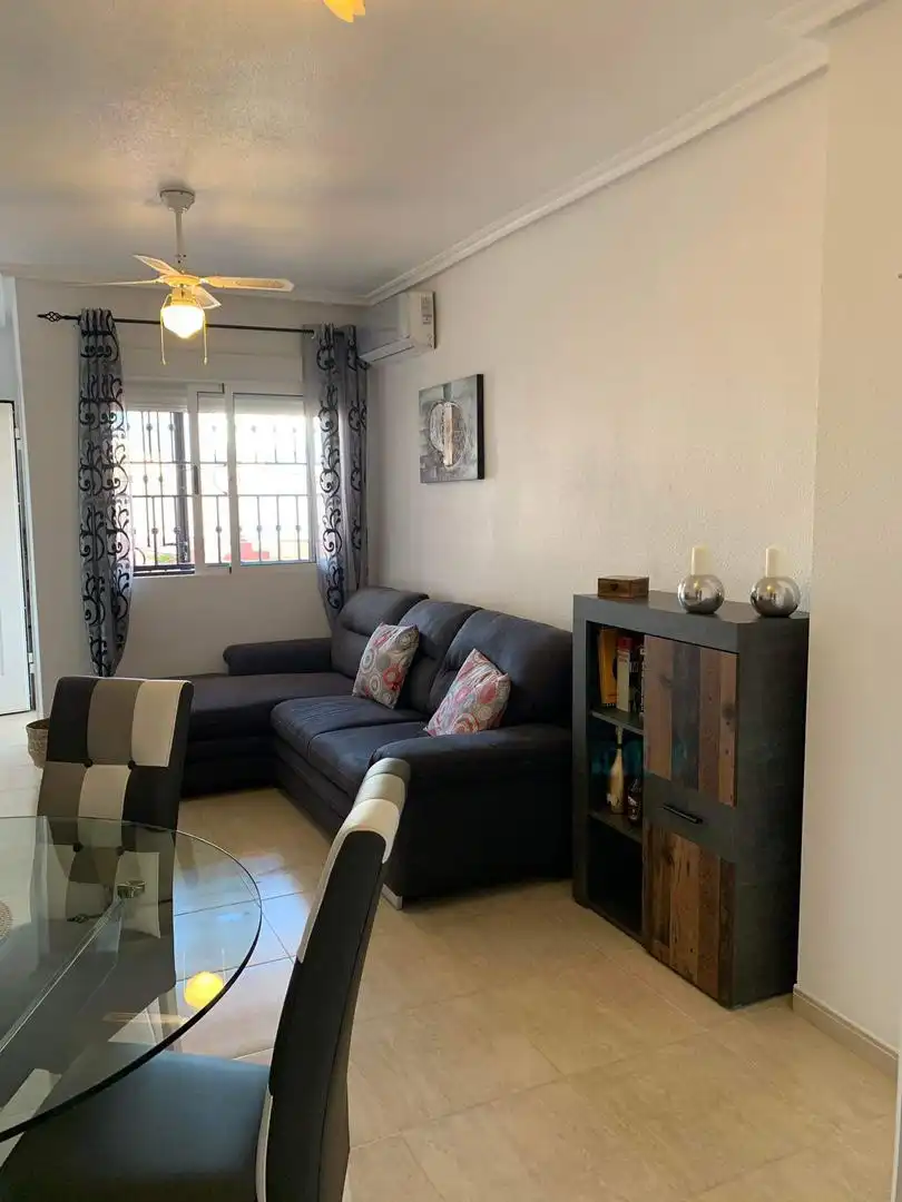 Flat for sale in Calle Lagunas de Ruidera, 840, La Florida Living room of Flat for sale in Orihuela with Air Conditioner, Terrace and Swimming Pool