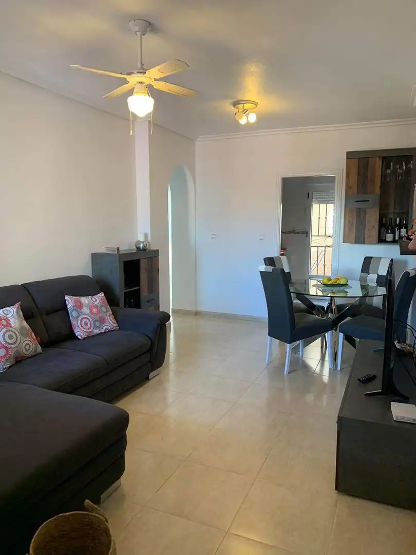 Flat for sale in Calle Lagunas de Ruidera, 840, La Florida Living room of Flat for sale in Orihuela with Air Conditioner, Terrace and Swimming Pool