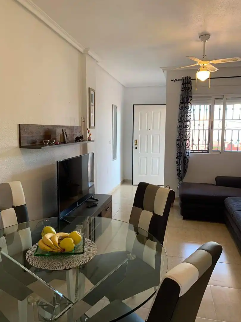 Flat for sale in Calle Lagunas de Ruidera, 840, La Florida Living room of Flat for sale in Orihuela with Air Conditioner, Terrace and Swimming Pool