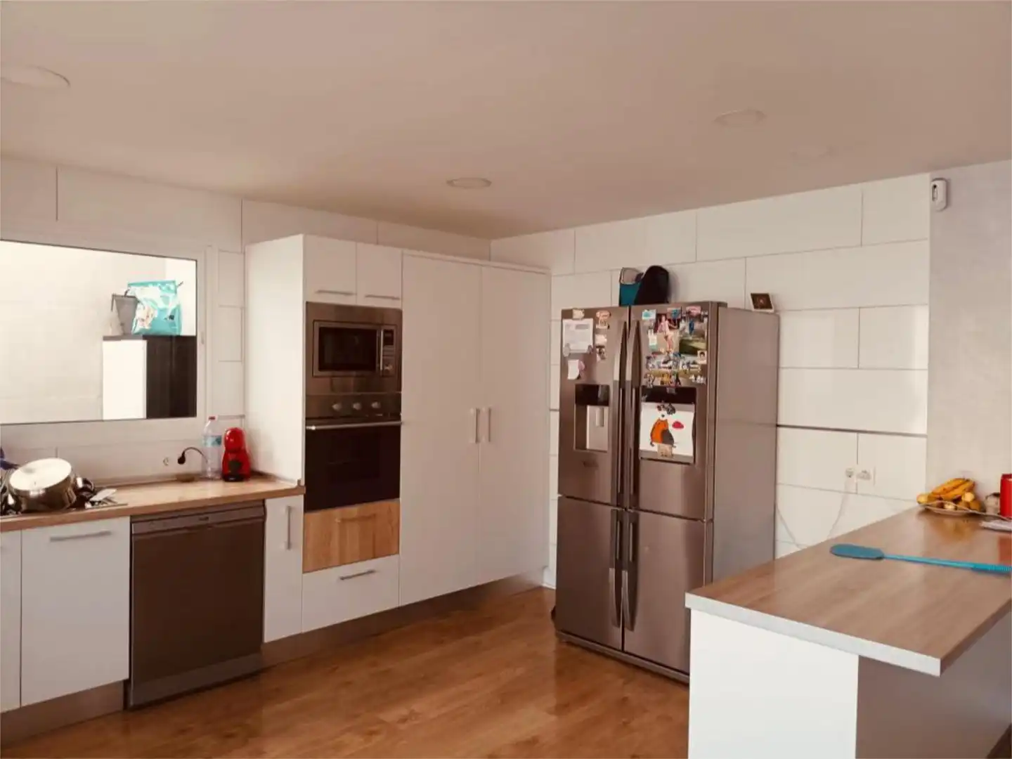 Einfamilien-Reihenhaus zum Verkauf in Calle Libertad, 8, Riogordo Küche von Einfamilien-Reihenhaus zum Verkauf in Riogordo mit Klimaanlage und Terrasse