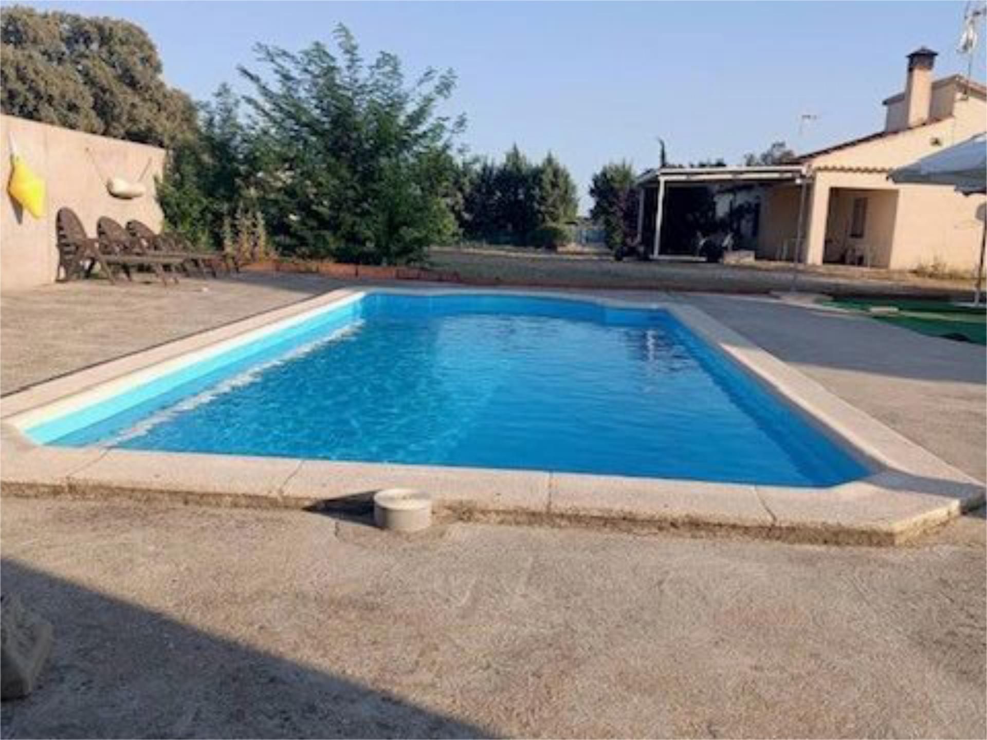 Swimming pool of House or chalet for sale in Nombela  with Air Conditioner, Heating and Private garden