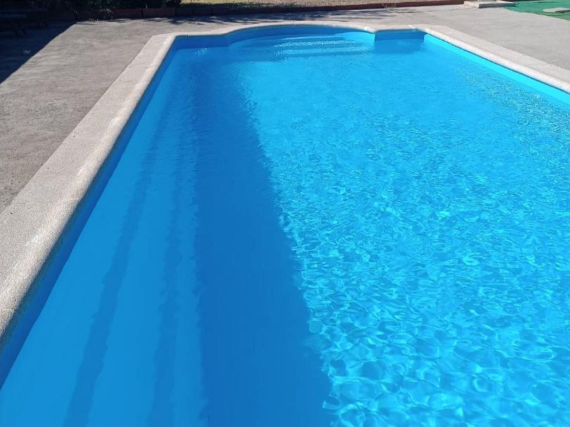 Piscina de Casa o xalet en venda en Nombela amb Aire condicionat, Terrassa i Piscina