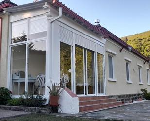 Exterior view of House or chalet for sale in Laza  with Terrace and Swimming Pool