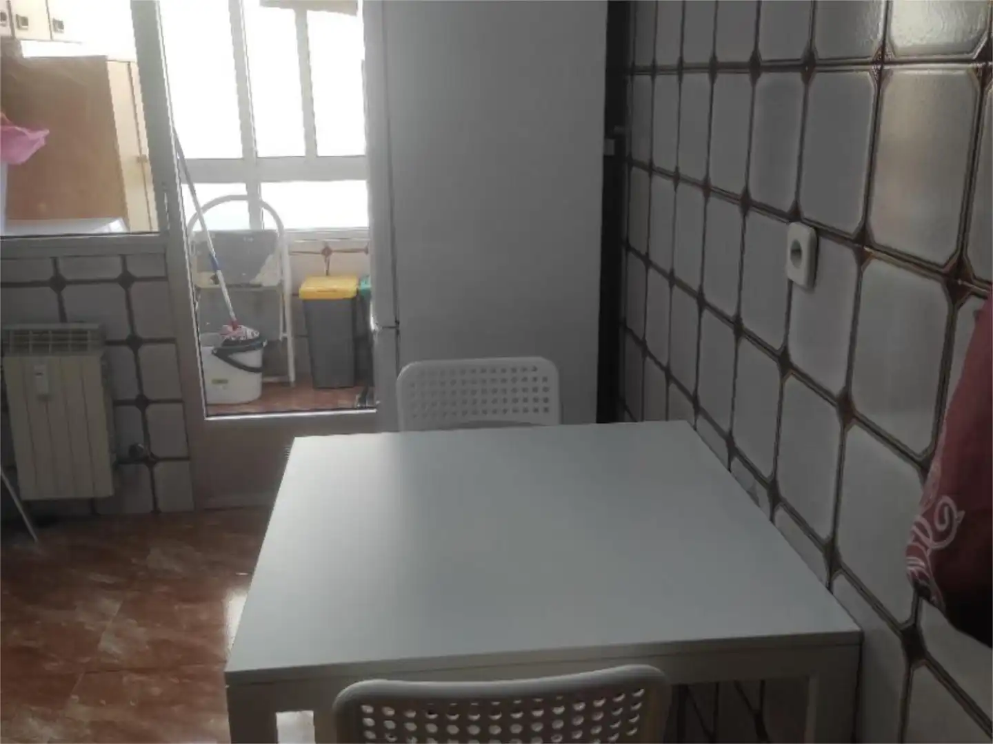 Bedroom of Flat for share in Valladolid  with Air Conditioner, Heating and Private garden