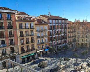 Exterior view of Flat to rent in  Madrid Capital  with Air Conditioner and Balcony