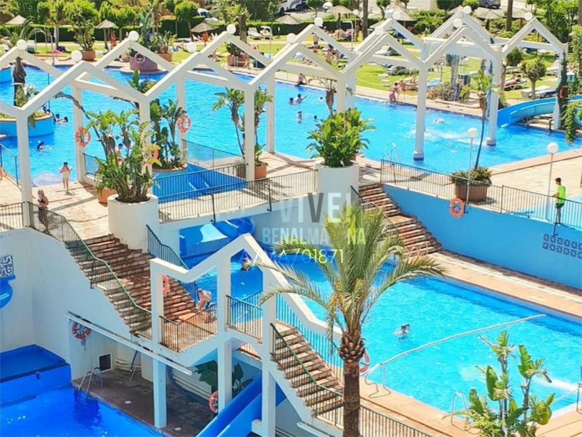 Swimming pool of Study for sale in Benalmádena  with Air Conditioner, Terrace and Swimming Pool