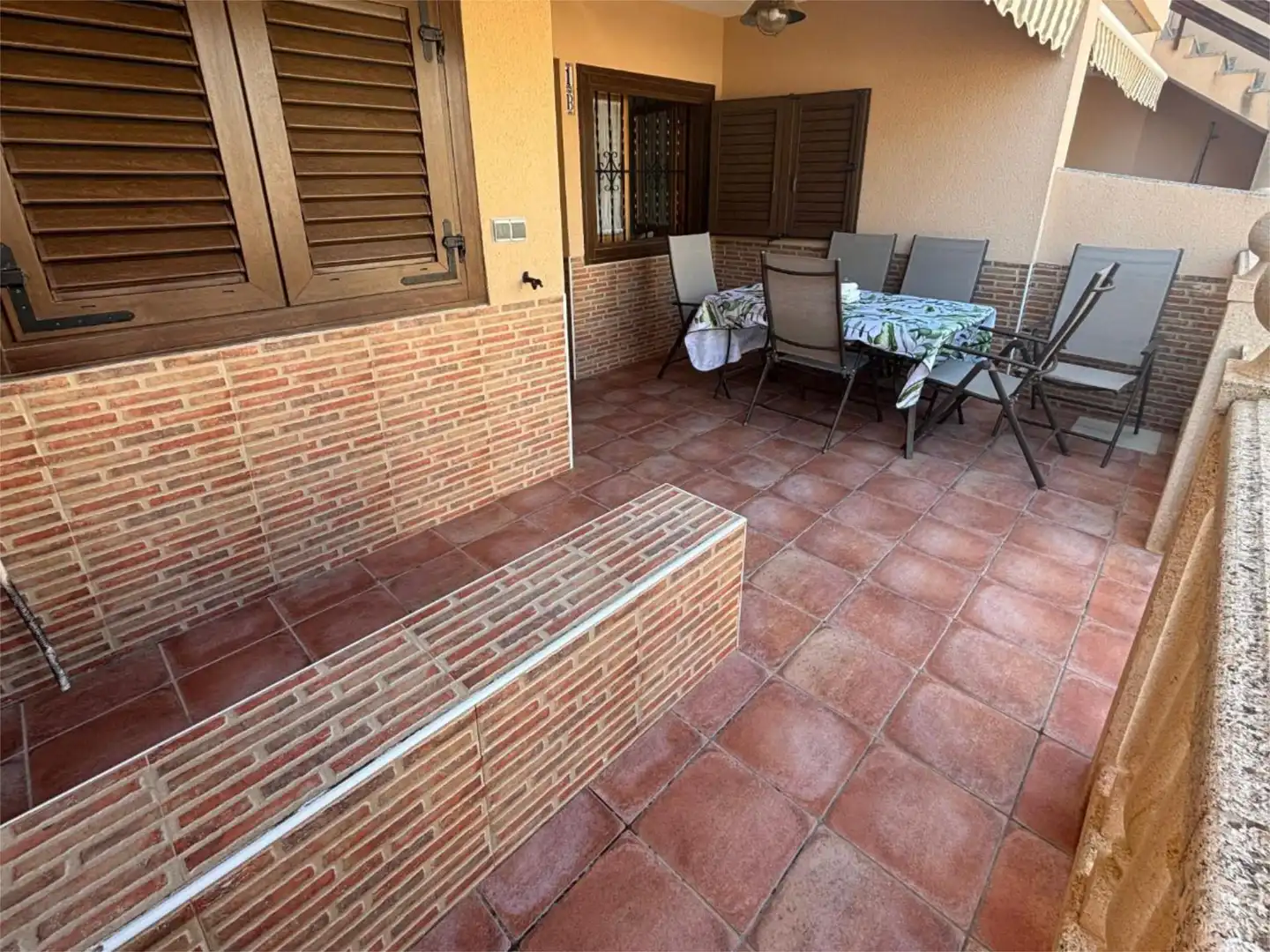 Casa adosada de lloguer a Calle Buendía Mojón, 7, El Mojón Terrassa de Casa adosada de lloguer en Pilar de la Horadada amb Aire condicionat, Calefacció i Terrassa