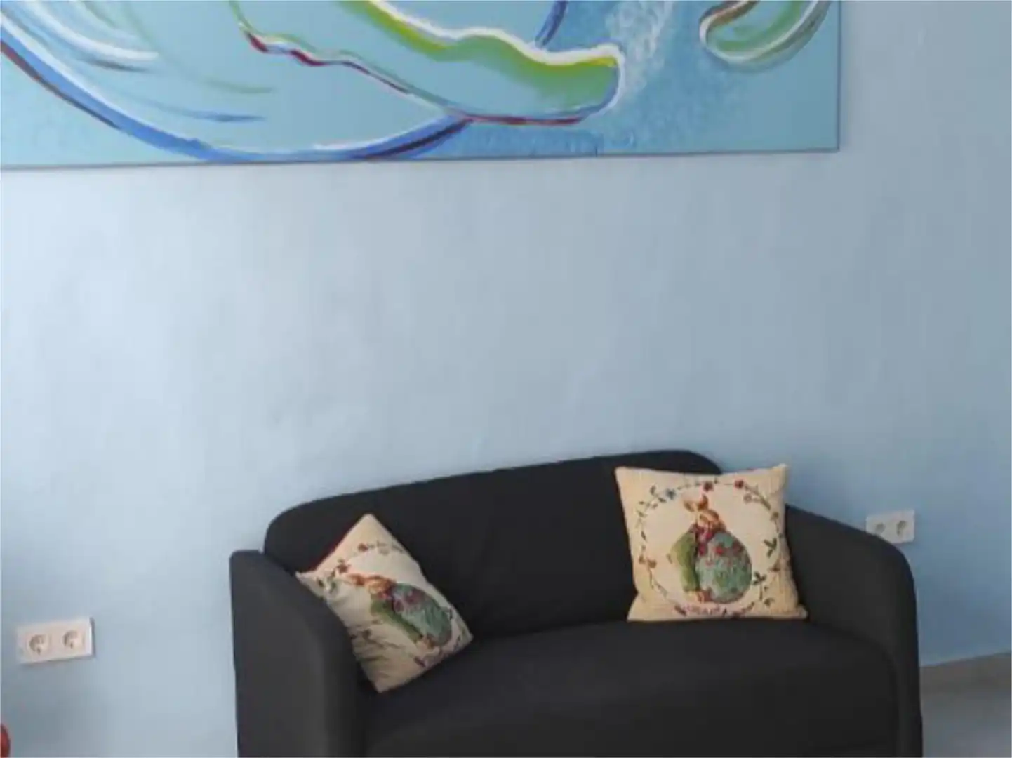 Casa adosada en venta en Calle la Estrella, 58, Los Silos Sala de estar de Casa adosada en venta en Los Silos con Jardín privado, Parquet y Terraza
