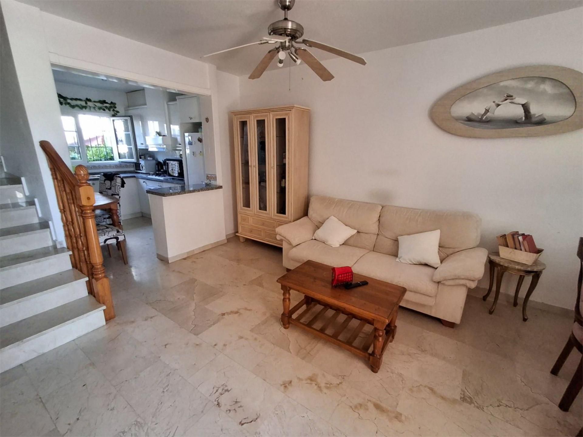 Living room of Flat for sale in Orihuela  with Air Conditioner, Private garden and Terrace
