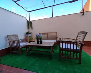 Terrace of Flat for sale in Tomelloso  with Heating, Private garden and Furnished