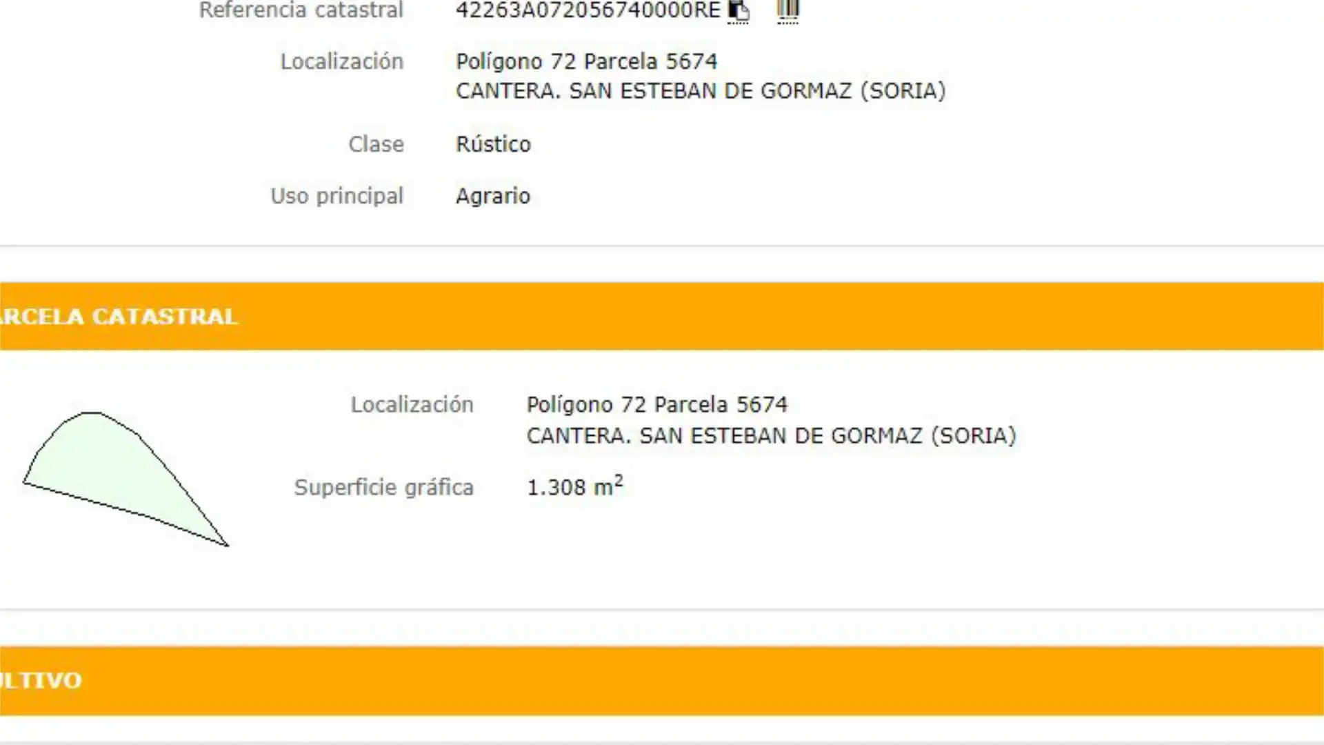 Jardín de Terreno en venta en San Esteban de Gormaz