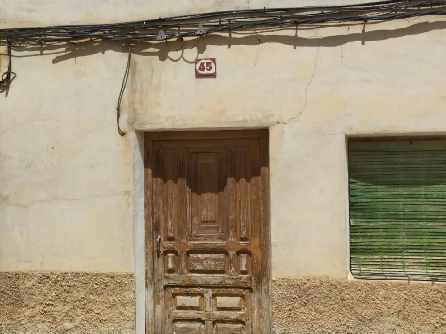 Vista exterior de Planta baja en venta en Quintanar del Rey
