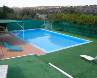 Swimming pool of Single-family semi-detached for sale in Malpartida de Plasencia  with Terrace and Swimming Pool