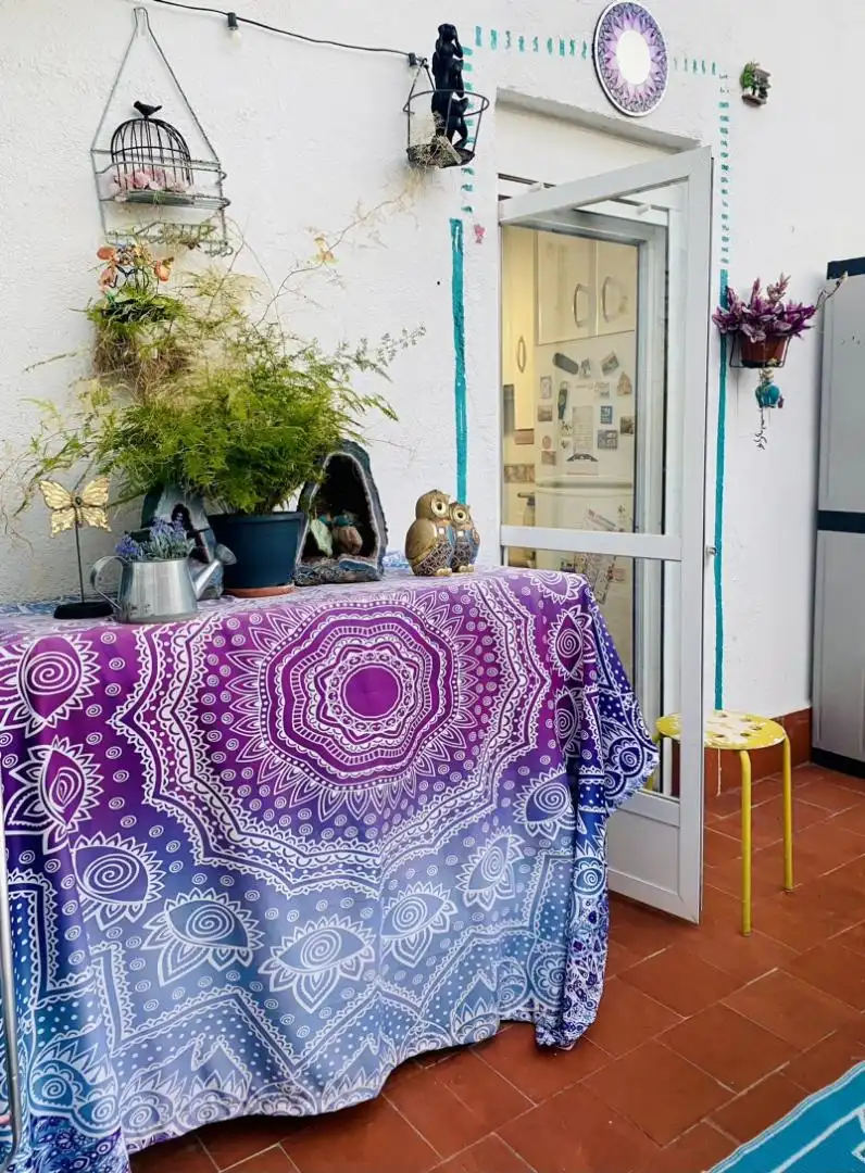 Habitación en Calle del Acuerdo, 20, Universidad - Malasaña Jardín de Piso para compartir en Madrid con Aire acondicionado, Calefacción y Jardín privado