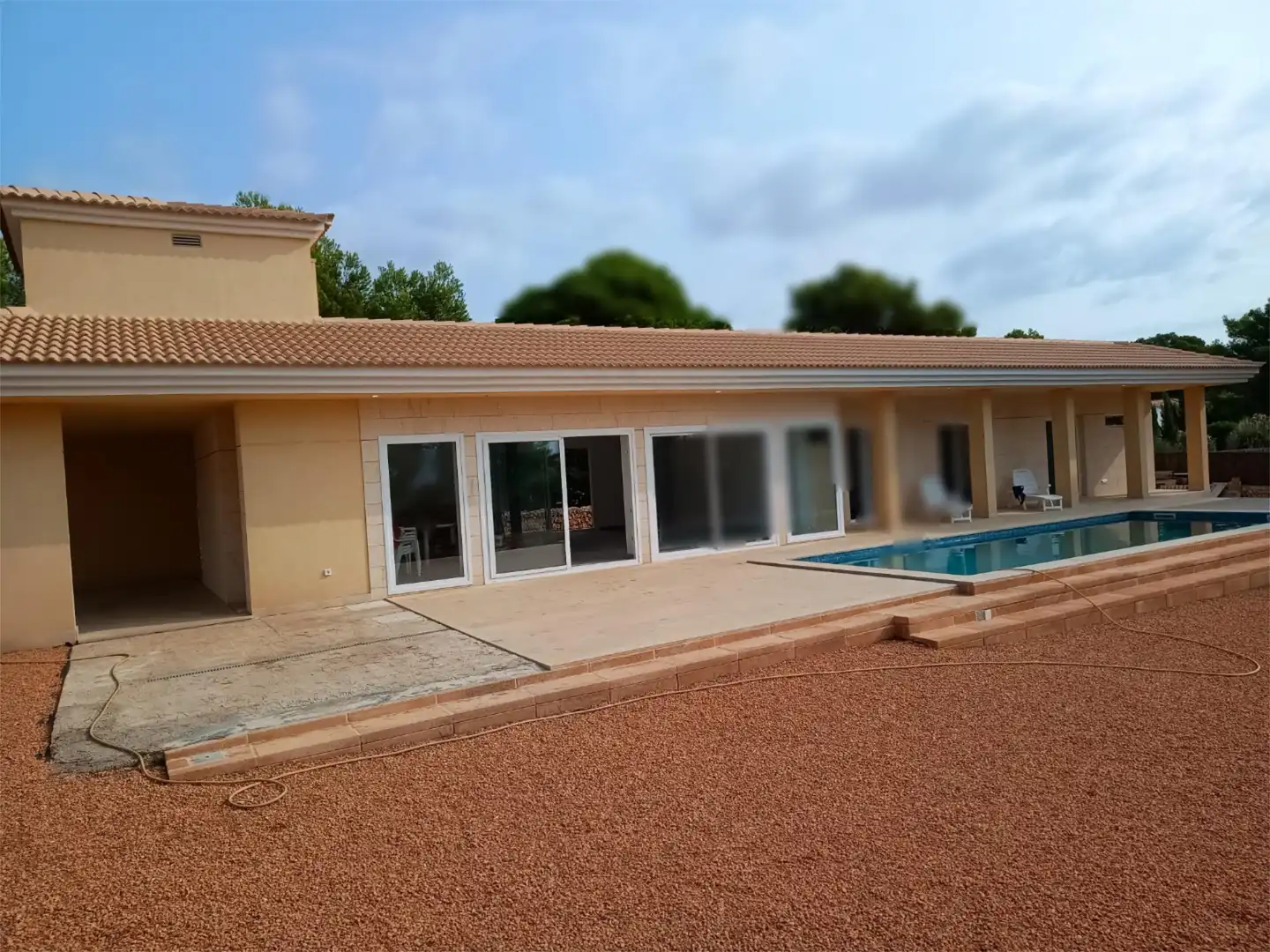 Vista exterior de Casa o xalet en venda en Llucmajor amb Aire condicionat, Jardí privat i Parquet