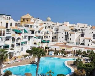 Exterior view of Apartment to rent in Roquetas de Mar  with Air Conditioner, Terrace and Swimming Pool