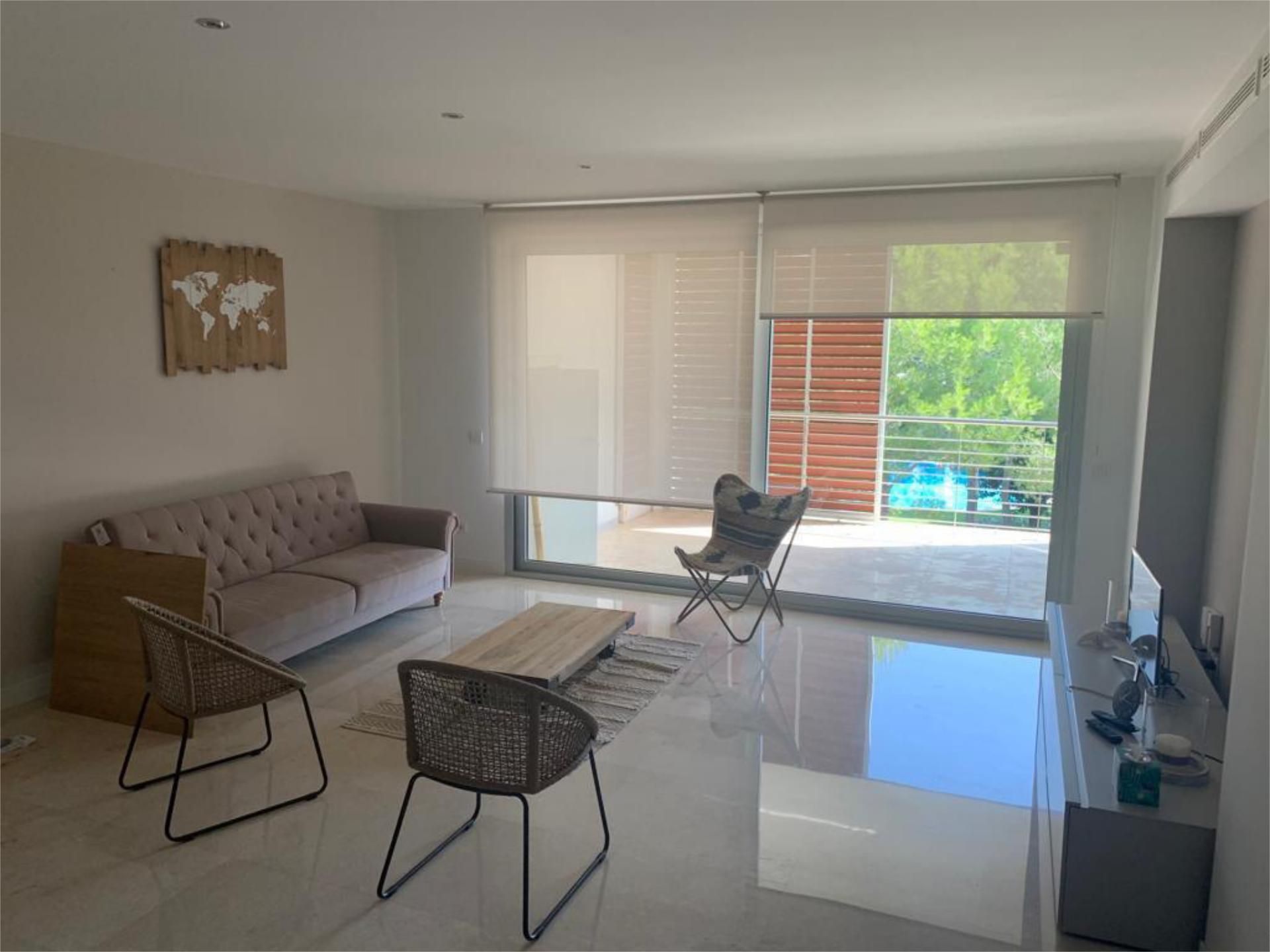 Living room of Flat to rent in Calvià  with Air Conditioner, Heating and Terrace