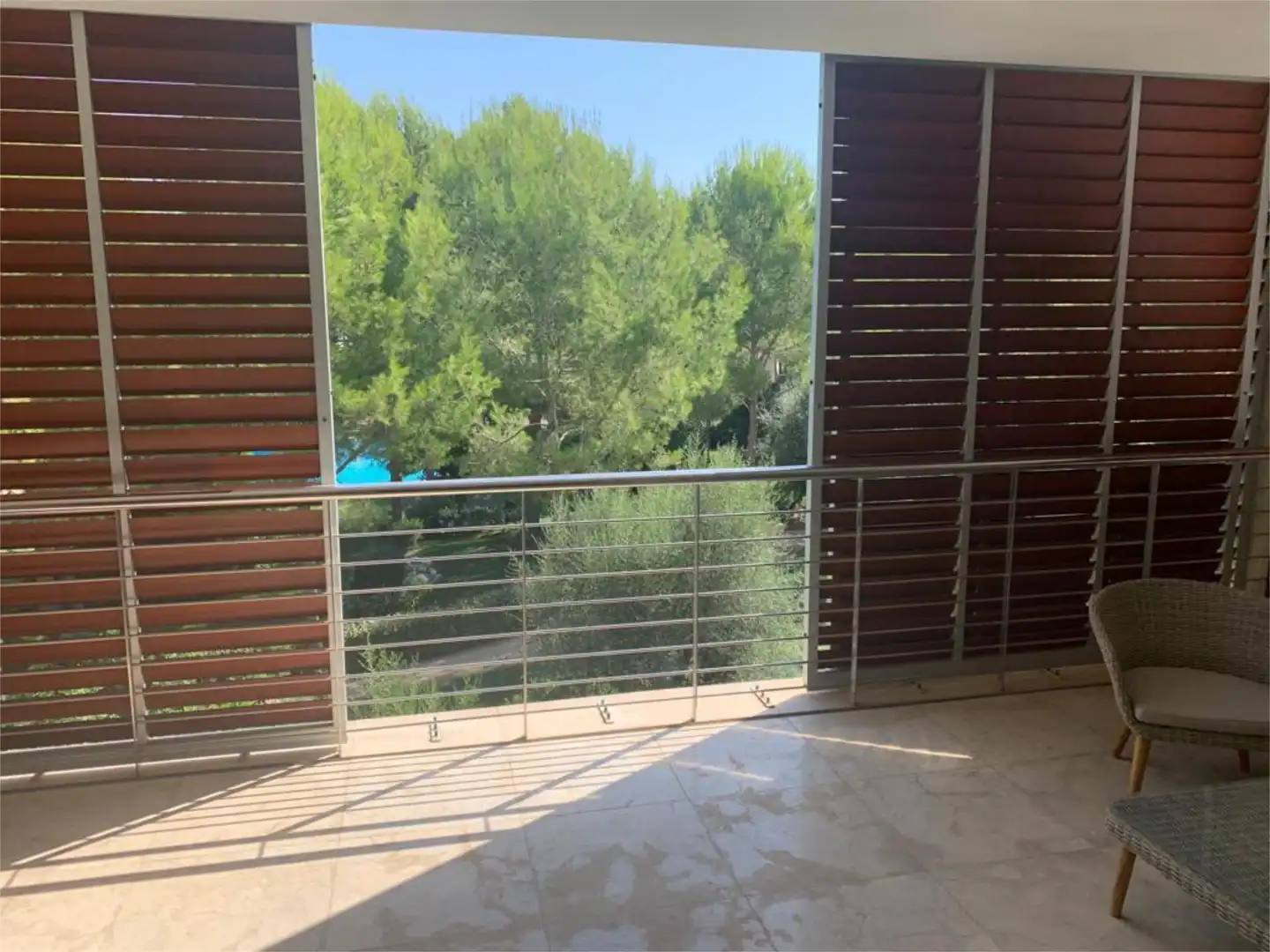 Balcony of Flat for rent in Calvià  with Air Conditioner, Heating and Terrace