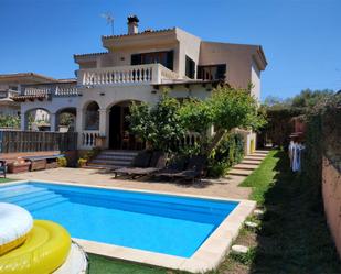 Swimming pool of Single-family semi-detached for sale in Llucmajor  with Air Conditioner, Terrace and Swimming Pool