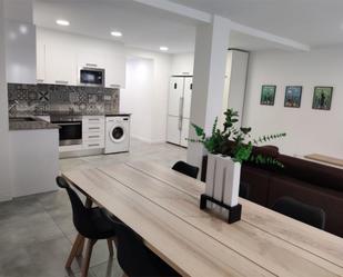 Kitchen of Flat to share in  Lleida Capital  with Air Conditioner and Terrace