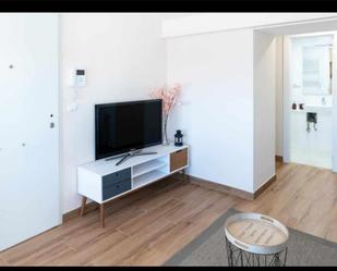 Sala d'estar de Apartament de lloguer en Santander amb Terrassa i Balcó