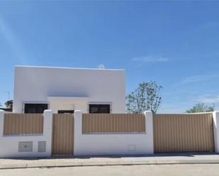 Exterior view of House or chalet for sale in Sanlúcar la Mayor  with Air Conditioner