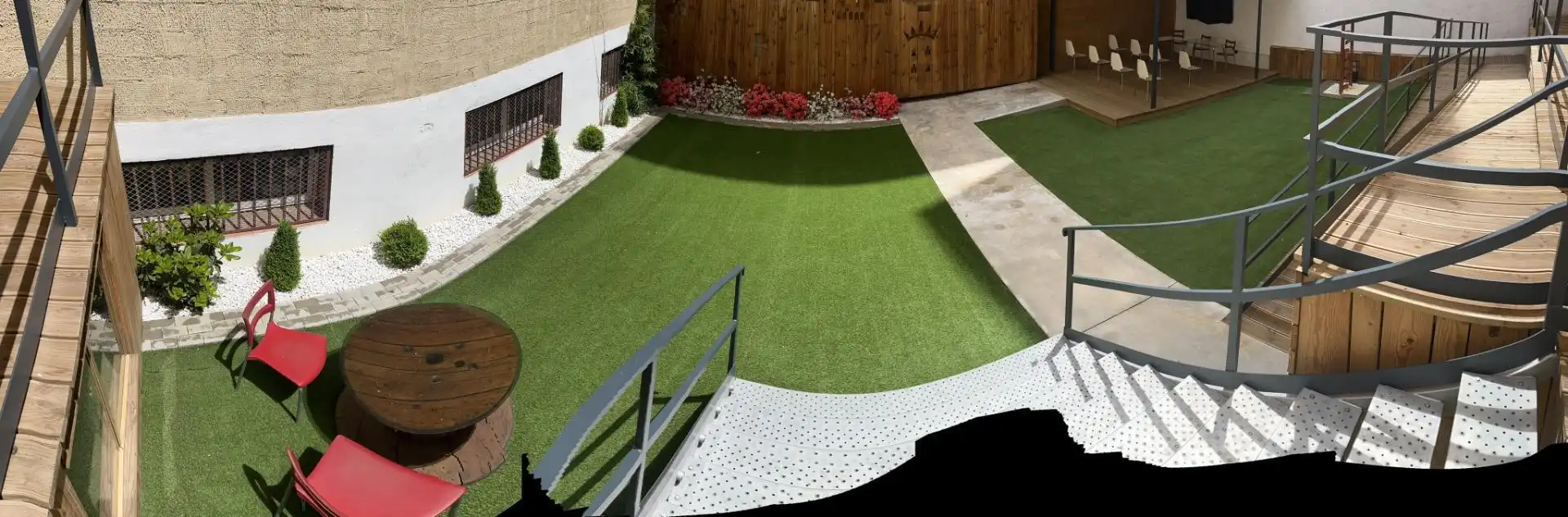 Terraza de Oficina de alquiler en Monzón