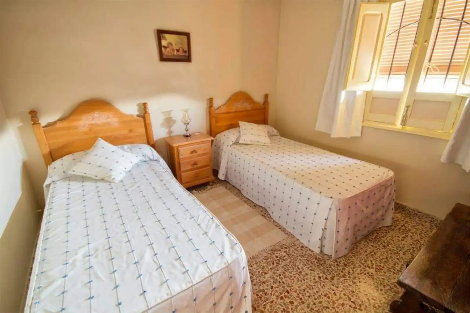 Bedroom of Houses for sale in Iznájar  with Air Conditioner, Terrace and Swimming Pool