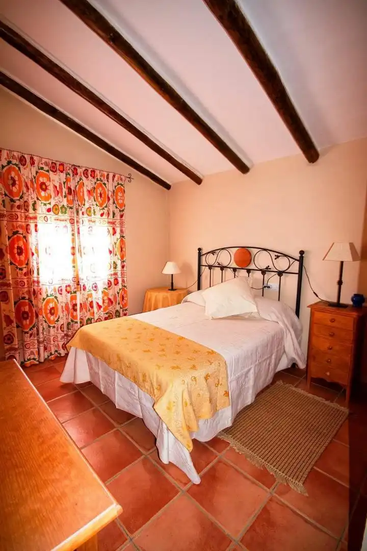 Bedroom of Houses for sale in Iznájar  with Air Conditioner, Terrace and Swimming Pool
