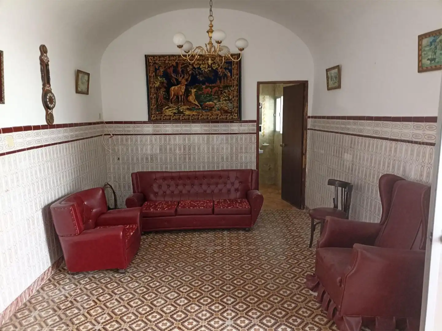 Sala de estar de Piso en venta en Valle de la Serena con Terraza y Balcón