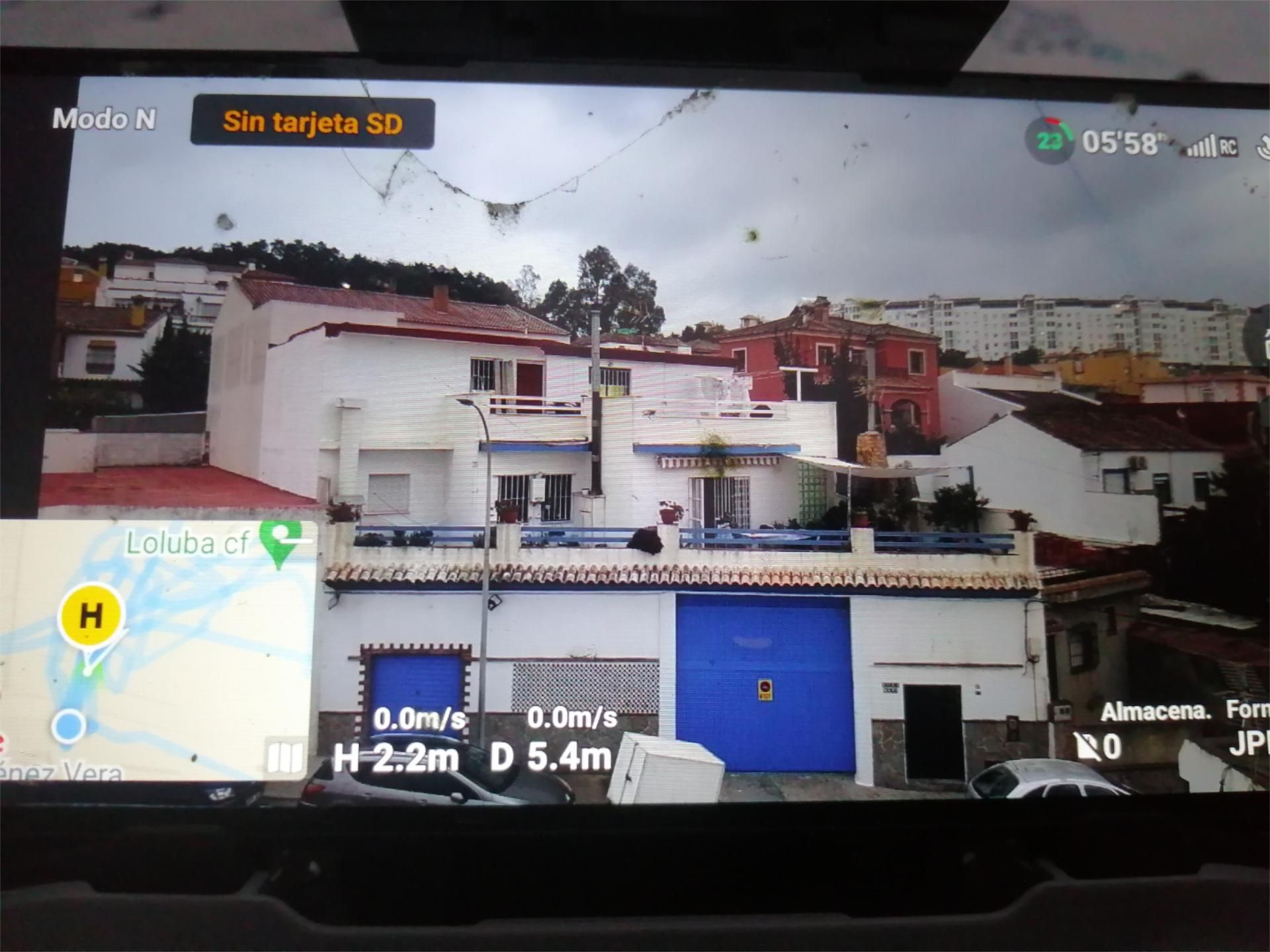 Exterior view of Single-family semi-detached for sale in Algeciras  with Air Conditioner, Heating and Private garden