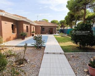 Jardí de Casa o xalet en venda en Aljaraque amb Aire condicionat, Terrassa i Piscina