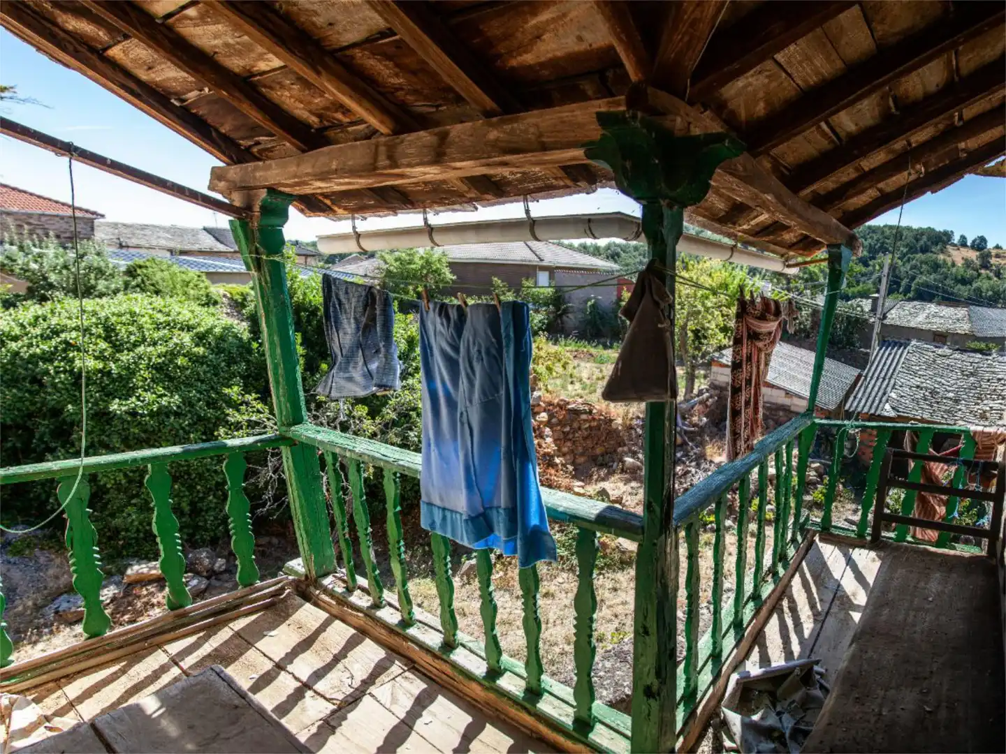 Terraza de Finca rústica en venta en Lucillo con Jardín privado, Terraza y Trastero